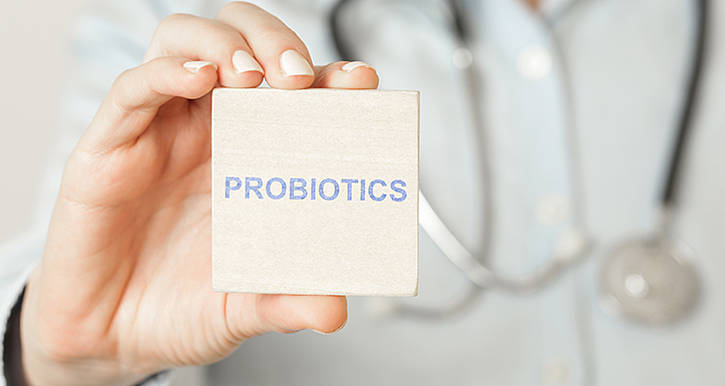 The benefits of probiotics lie in their favorable action on the immune system 